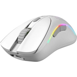Glorious Model D 2 Souris de jeu sans fil sans fil 2,4 GHz / Bluetooth 26 000 DPI Blanc