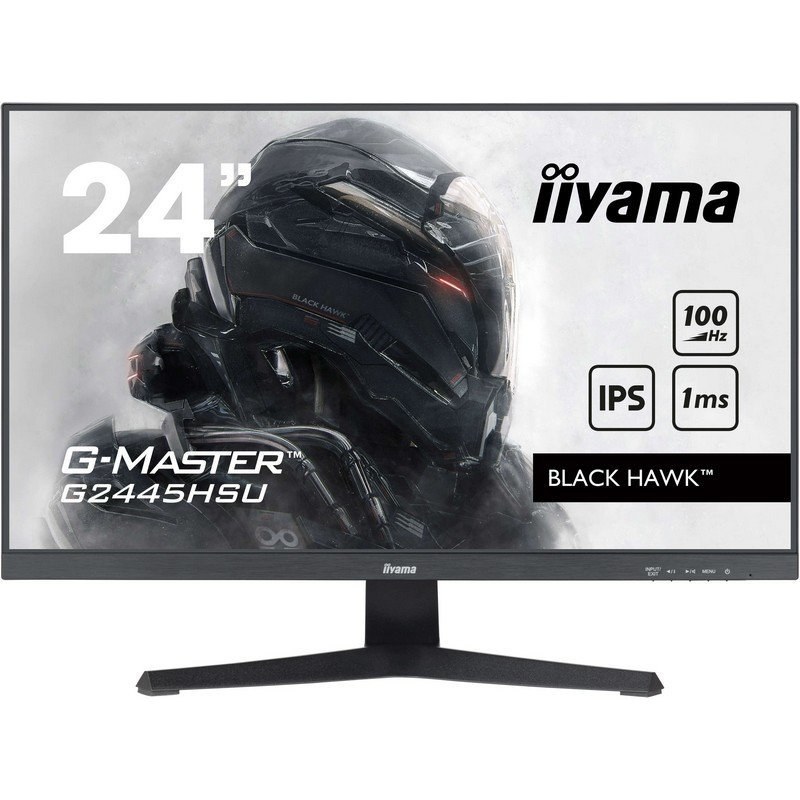 Iiyama BLACK HAWK G-MASTER G2445HSU-B2 23,8" LED IPS FullHD 100 Hz Freesync
