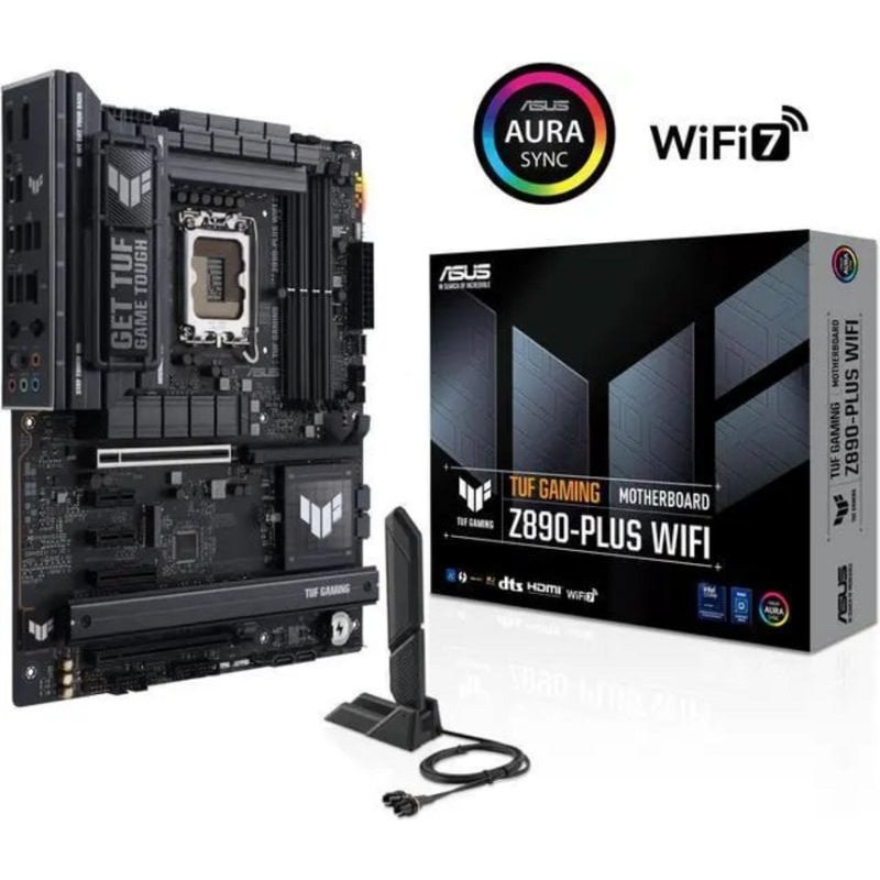 Carte mère ASUS TUF GAMING Z890-PLUS Wi-Fi Intel Z890 LGA1851 DDR5 ATX WIFI7 THUNDERBOLT4