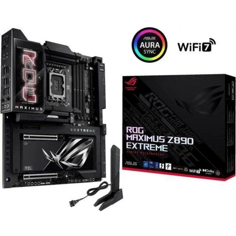 Carte mère ASUS ROG MAXIMUS Z890 EXTREME Intel Z890 LGA1851 DDR5 E-ATX Wi-Fi 7 Thunderbolt 5