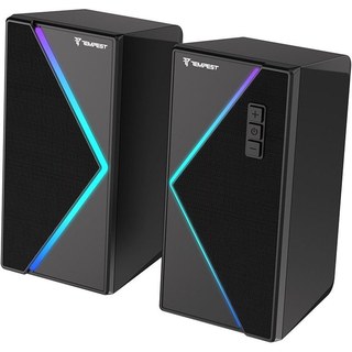 Enceintes gaming Tempest M40 PRO RGB Master 2.0 avec Bluetooth Noir