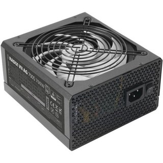 Tacens RADIX VII AG 700S Alimentation ATX 700W 10 ans de garantie 80PLUS Argent 87% Noir
