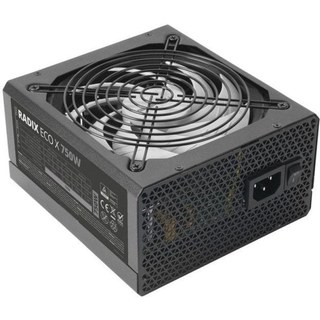 Tacens RADIX ECO X 750 Alimentation ATX 750W 6 ans de garantie 87% SMD DC-DC AI-RPM FDB Noir