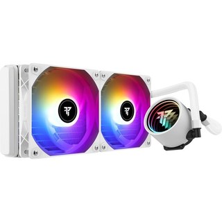 Kit de refroidissement liquide Tempest Iceflow 240 ARGB, blanc