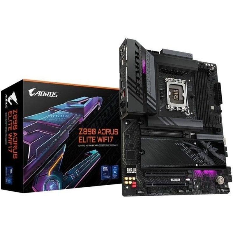Carte mère Gigabyte Z890 AORUS ELITE WIFI7 Z890 LGA1851 DDR5 ATX Wi-Fi 7 Thunderbolt 4
