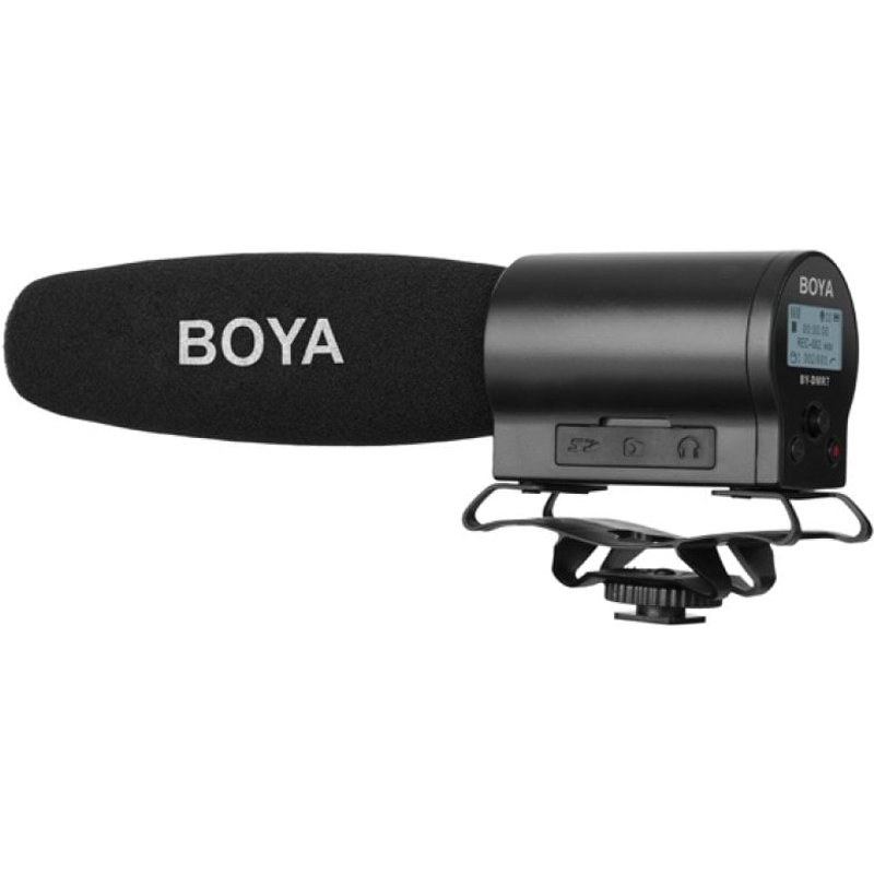Microphone pour caméscope BOYA BY-DMR7 noir