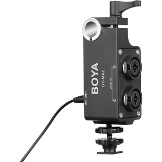 Mixeur audio XLR 2 canaux BOYA BY-MA2