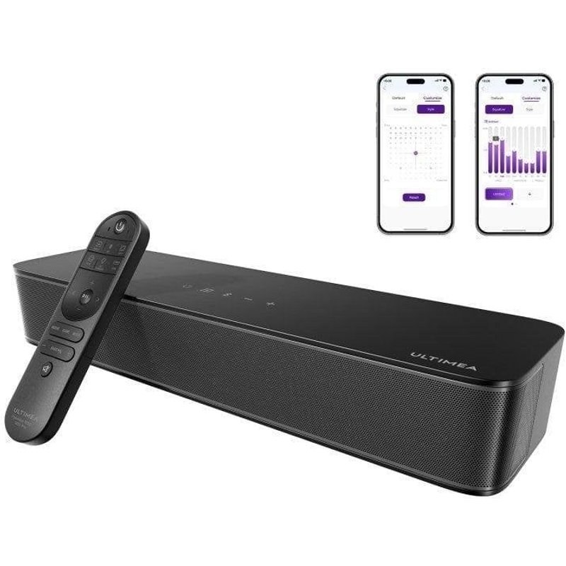 Barre de Sonido Ultimea Poseidon M20 2.1 120W Bluetooth Optique USB Subwoofer Intégré