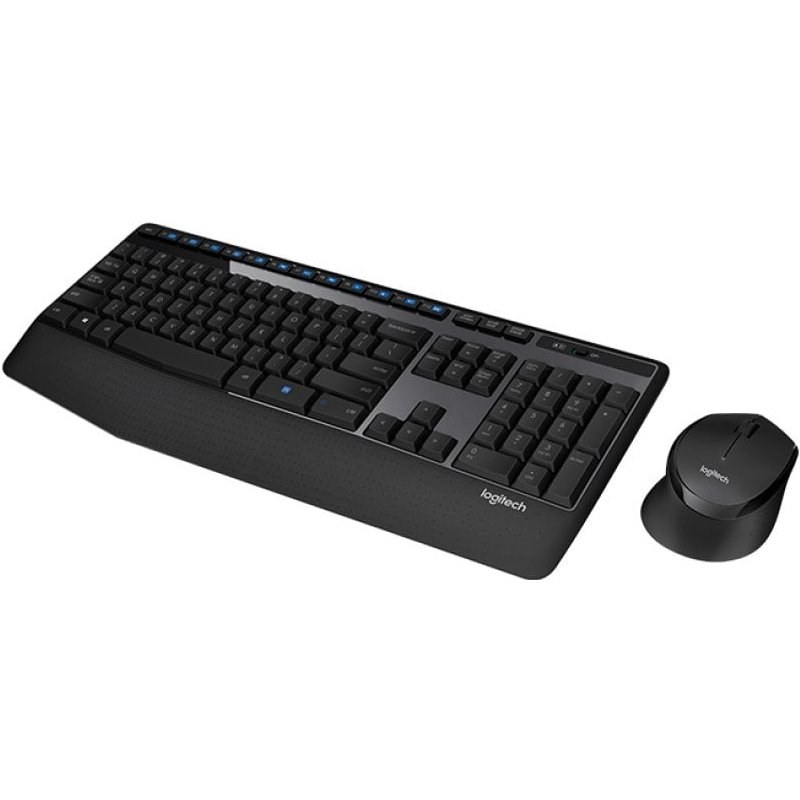 Logitech Wireless Combo MK345 clavier Souris incluse Universel USB Français Noir