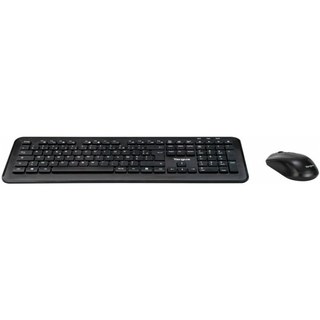 Targus AKM610FR clavier Souris incluse Universel RF sans fil AZERTY Français Noir