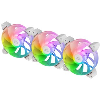 Mars Gaming MF-3AR Reverse ARGB Pack 3X Ventilateurs supplémentaires 120 mm Double Connecteur