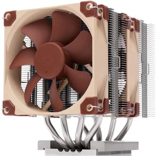 Ventilateur CPU Noctua NH-D9 TR5-SP6 4U pour AMD Threadripper et Epyc 4 tubes 2X90 mm marron