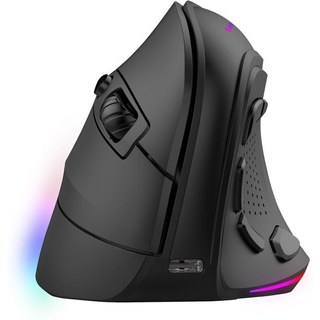 Mars Gaming MM-SK Souris de jeu verticale ergonomique sans fil RVB Chroma 8400DPI Tri-Mode Noir