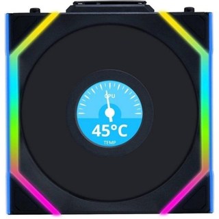 Ventilateur Lian Li UNI FAN SL Wireless LCD 120 Reverse Blade RGB 120 mm Noir