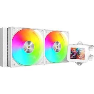 Refrigeración Líquida Mars Gaming ML-VISION240 240 mm 2 Ventiladores ARGB LCD