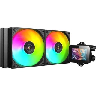 Refroidissement liquide Mars Gaming ML-VISION240 240 mm LCD 2 ventilateurs ARGB silencieux