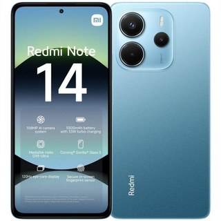 Xiaomi REDMI Note 14 4G 6 Go 128 Go 6.67" Bleu Océan