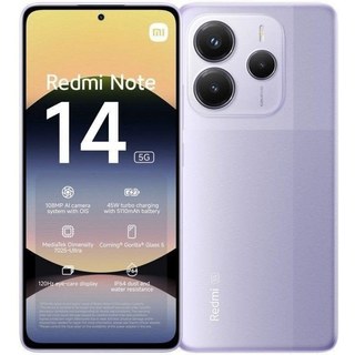 Xiaomi REDMI Note 14 5G 8 Go 256 Go 6.67" Lavande