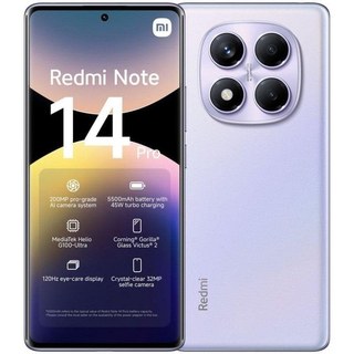 Xiaomi REDMI Note 14 Pro 4G 8 Go 256 Go 6.67" Violet Aurora