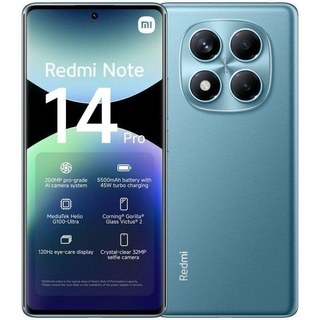 Xiaomi REDMI Note 14 Pro 4G 8 Go 256 Go 6.67" Bleu Océan
