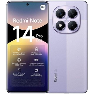 Xiaomi REDMI Note 14 Pro 5G 8 Go 256 Go 6.67" Violette Lavande