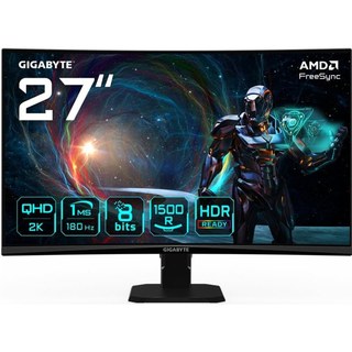 Gigabyte GS27QCA 27" LED VA QHD 180 Hz FreeSync incurvé