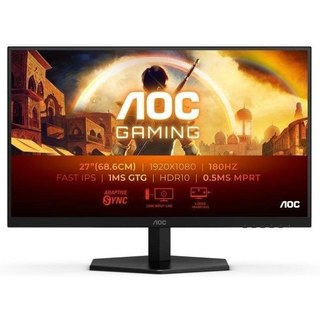 Écran PC AOC 27G42E 27" Full HD 180 Hz Fast IPS HDR10 Adaptive Sync 1MS