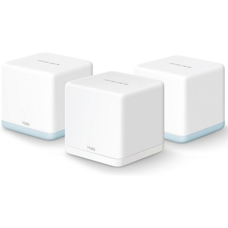Système maillé Wi-Fi 5 Gigabit double bande Mercusys Halo H32G AC1200 (3 unités)