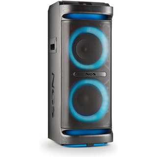 Enceinte DJ portable sans fil NGS Wild Space 2, Bluetooth/USB/AUX IN, 400 W RMS, noire