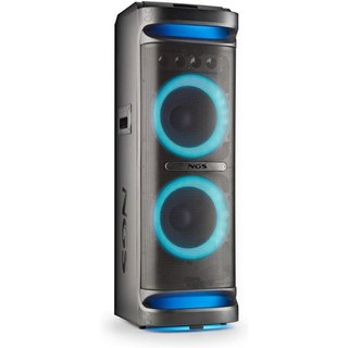 Enceinte DJ portable NGS Wild Space 3 sans fil Bluetooth/USB/AUX IN 800 W RMS Noir