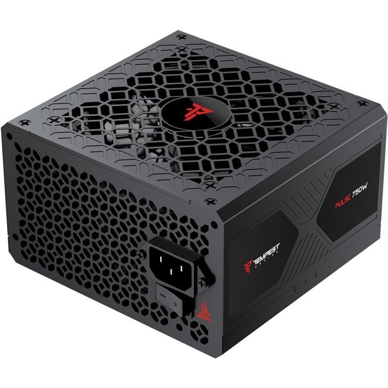 Alimentation modulaire Tempest Pulse PSU 750 W Cybenetics Bronze ATX 3.1, noir