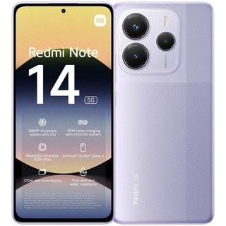 Xiaomi REDMI Note 14 5G 6 Go 128 Go 6.67" Lavande