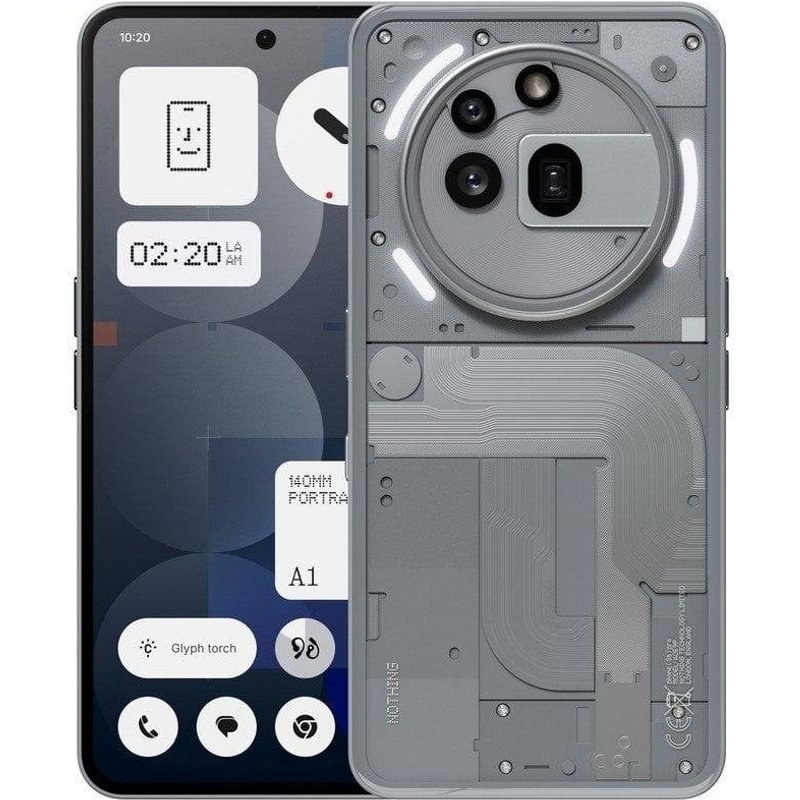 Nothing Phone (3A) Pro 5G 12 Go 256 Go 6.77" Gris