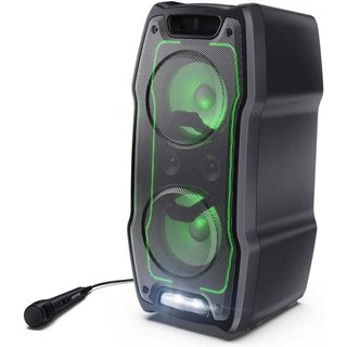 Sharp PS-931 Enceintes de fête avec microphone TWS Bluetooth 5.3 2XUSB, 2X6,3 mm Lumière RVB