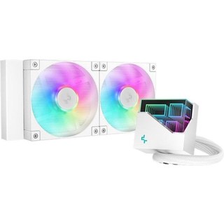 Refrigeration Liquide Deepcool LT240 White ARGB 240 mm 2 Ventilateurs