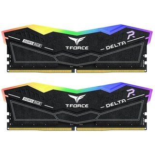 Team Group Équipe Groupe T-Force Delta RGB DDR5 6400 MHz 32 Go 2X16 Go CL32 Double AMD EXPO et Intel XMP