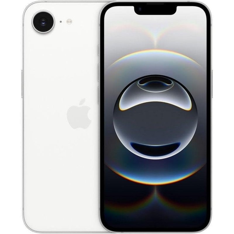 Apple iPhone 16E 512 Go 6,1" OLED Super Retina XDR 5G Double SIM IP68 Face ID iOS 18 Blanc