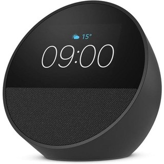 Haut-parleurs Amazon Echo Spot Noir avec Alexa et écran tactile 2,83" 2,1W