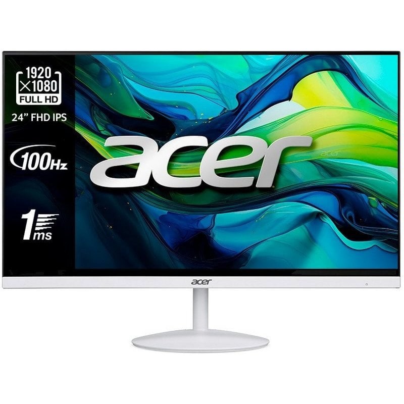 Acer SA242Y A écran plat de PC 60,5 cm (23.8") 1920 x 1080 pixels Full HD Blanc