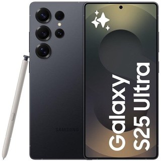Smartphone Samsung Galaxy S25 Ultra 6,9" 5G Double SIM 256 Go Noir Absolu Titane