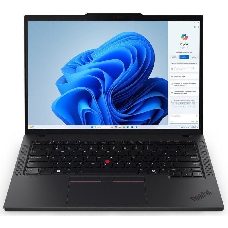 Lenovo ThinkPad T14 Gen 5 (AMD) AMD Ryzen™ 5 PRO 8540U Ordinateur portable 35,6 cm (14") WUXGA 16 Go DDR5-SDRAM 512 Go SSD Wi-Fi 6E (802.11AX) Windows 11 Pro Français Noir
