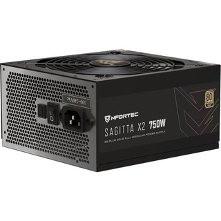Nfortec Sagitta X2 PCIe 5.1 ATX 3.1 750 W 80 Plus Gold entièrement modulaire