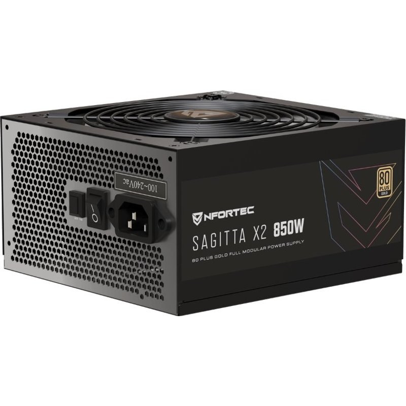 Nfortec Sagitta X2 PCIe 5.1 ATX 3.1 850 W 80 Plus Gold entièrement modulaire