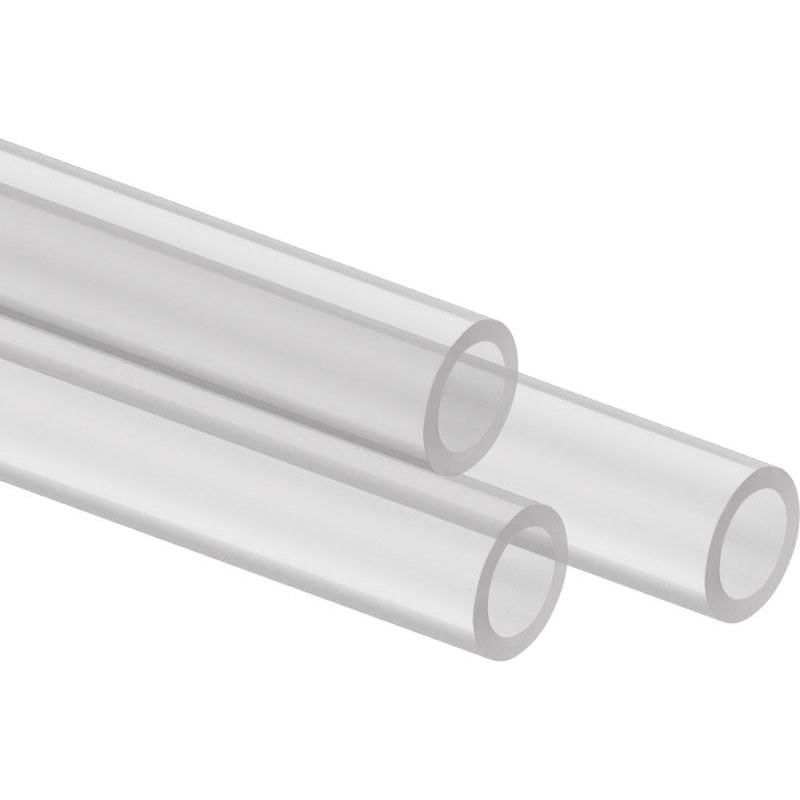 Tube Corsair Hydro X Series XT Hardline 14 mm pour refroidissement liquide, transparent satiné