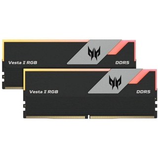 Acer Predator Vesta II RGB DDR5 6000 MHz 32 Go 2 x 16 Go CL34 AMD EXPO et Intel XMP