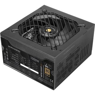 Alimentation modulaire Mars Gaming MPB1000PSI ATX 3.1 1000 W 80 Plus Gold Noir