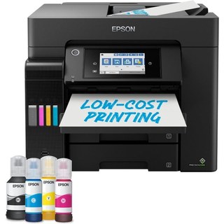 Imprimante multifonction couleur Epson EcoTank ET-5855 A4 Wi-Fi, réservoirs d'encre recto