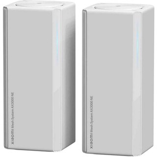 Xiaomi Mesh System AX3000 NE Système Wi-Fi 6 Mesh Dual Band Blanc Pack 2 Unités