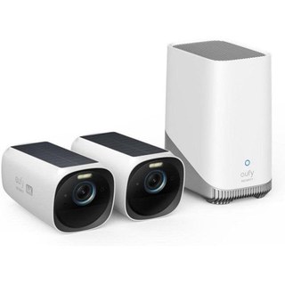 Caméra de surveillance Eufy eufyCam S330 4K Vision Nocturne Extérieure IA Panneau Solaire