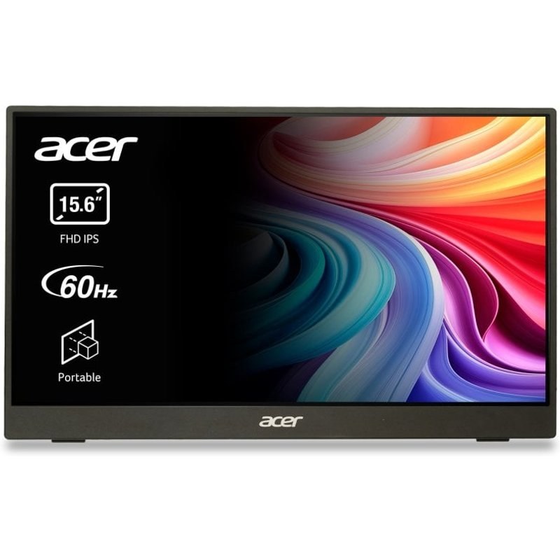Moniteur portable Acer PM161QB1BMIUUX 15,6 pouces Full HD IPS LED